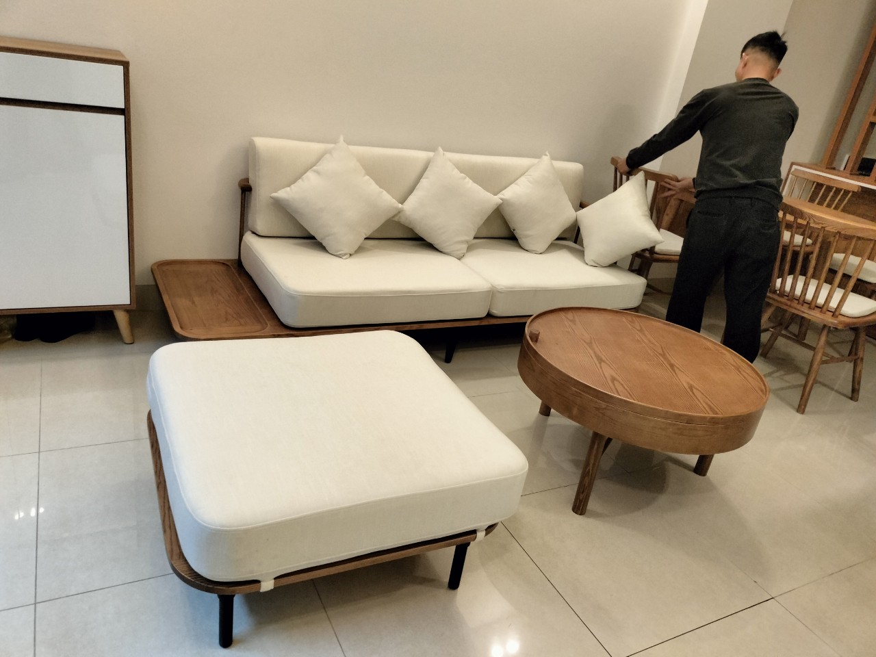 Thi Công Nội Thất Nhà Phố Tại Gia Quất Long Biên